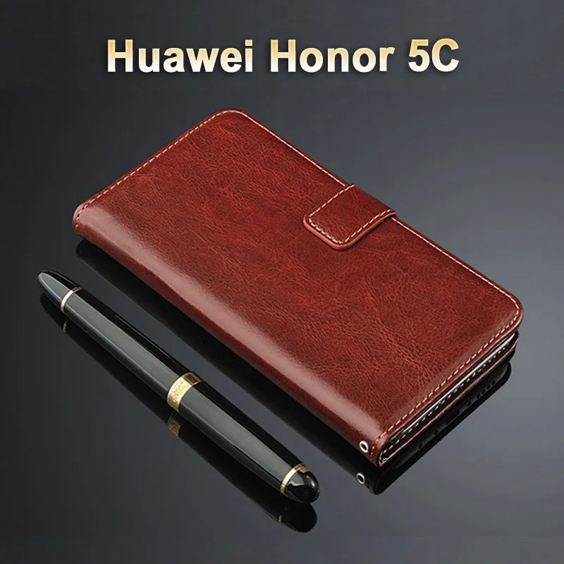 Huawei honor 5c кожаный чехол Crazy horse Мягкий для huawei 5 C Роскошные случае|huawei case|case for honorcase |
