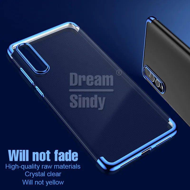 Роскошные покрытие TPU чехол для телефона huawei P20 Lite Мягкий силиконовый прозрачный
