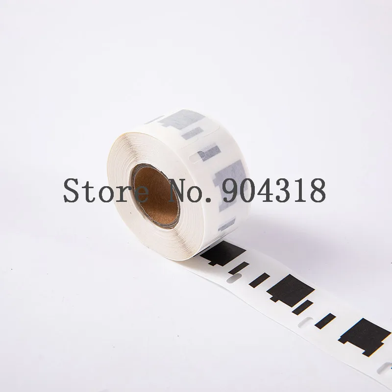 6 x рулонов Dymo 11353 Dymo11353 совместимые Матовые прозрачные этикетки 24 мм 12 1000 этикеток