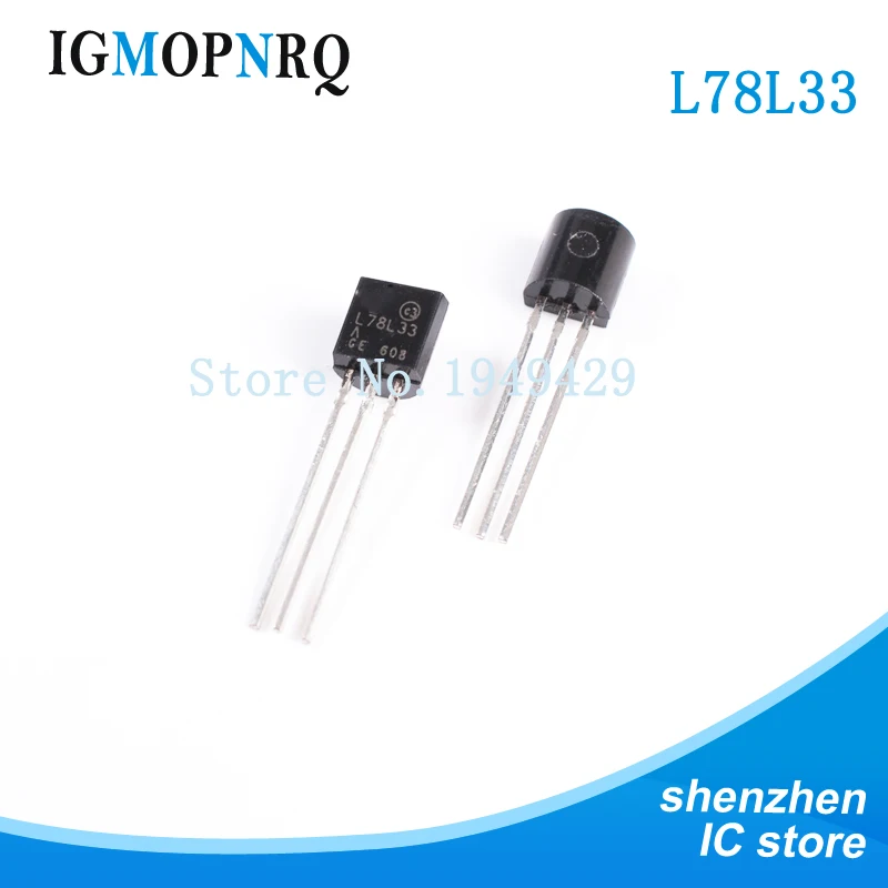 10 шт. L78L33ACZ TO-92 L78L33 78L33 регулятор 3 V 0.1A положительный новый оригинальный Бесплатная