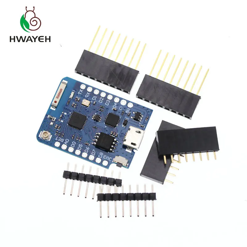 D1 PRO WEMOS D1 Mini Pro 16 м байт внешняя антенна разъем NodeMCU на основе ESP8266 ESP-8266EX CP2104 wifi макетная плата Micro USB - Цвет: D1 PRO