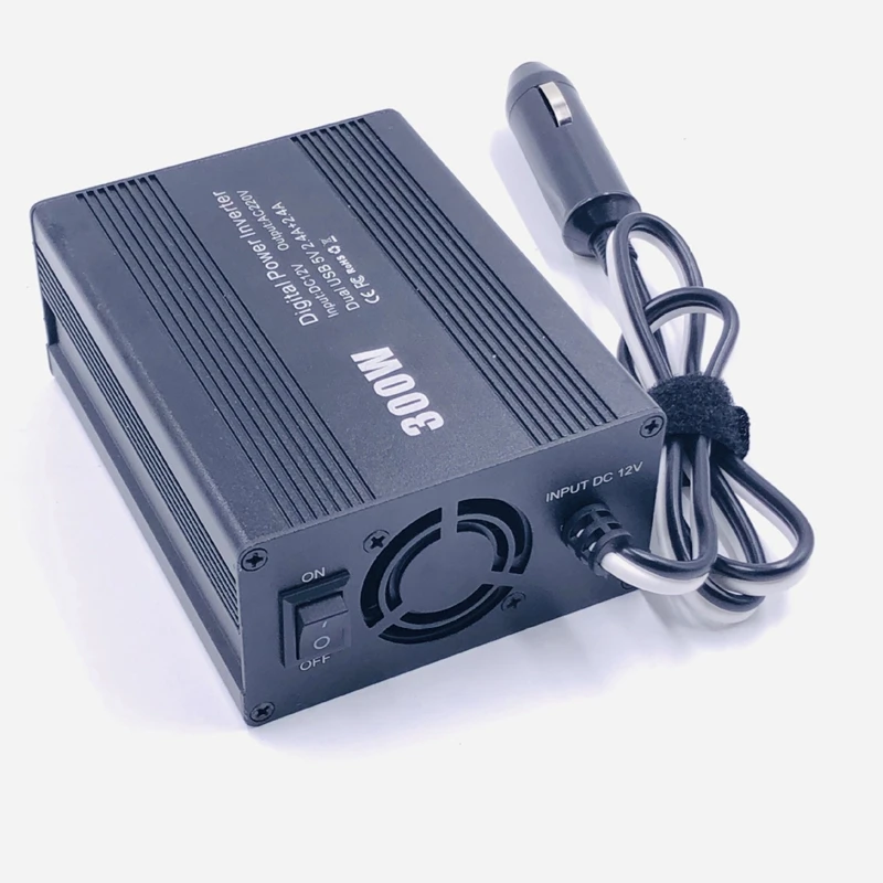 Новинка 300 Вт автомобильный инвертор Стайлинг чистая синусоида Ac Dc