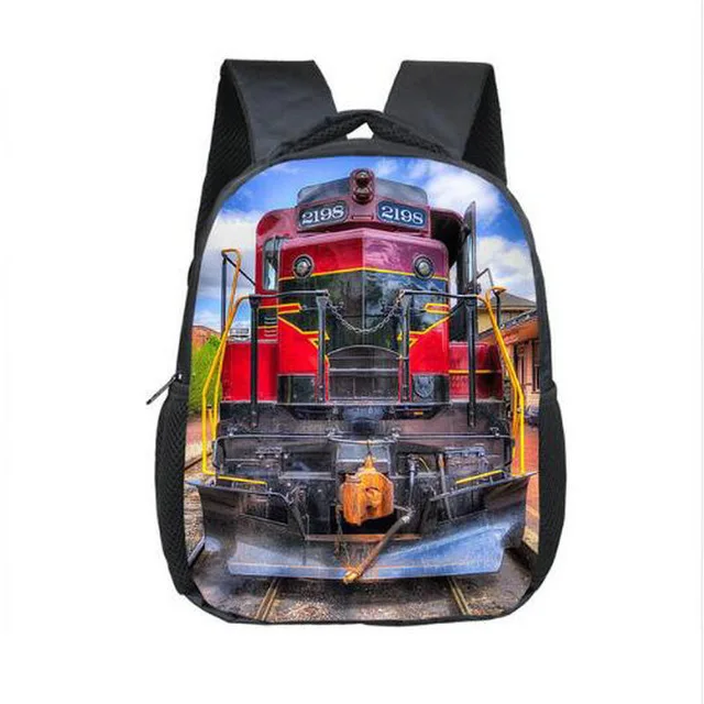 12 Inch Steam Locomotive / Train Toddler Backpack Children School Bags Boys Girls Kindergarten Bag Kids Backpacks Gift | Багаж и сумки