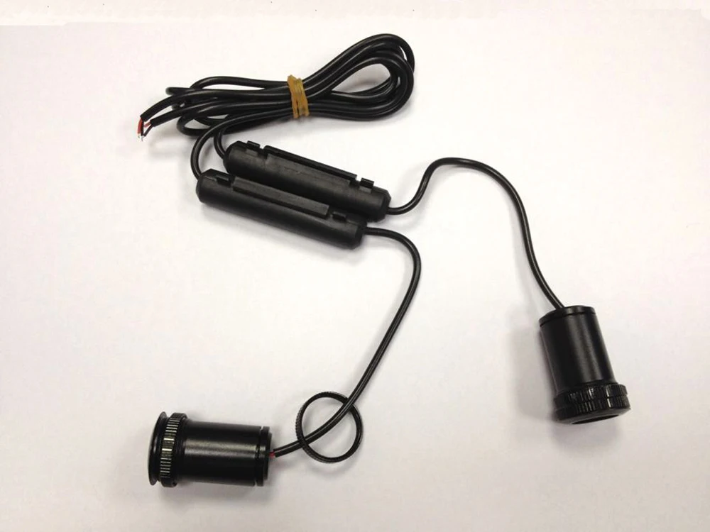 Бесплатная доставка 4 го поколения 7 Вт автомобиль призрак тени свет лазерная