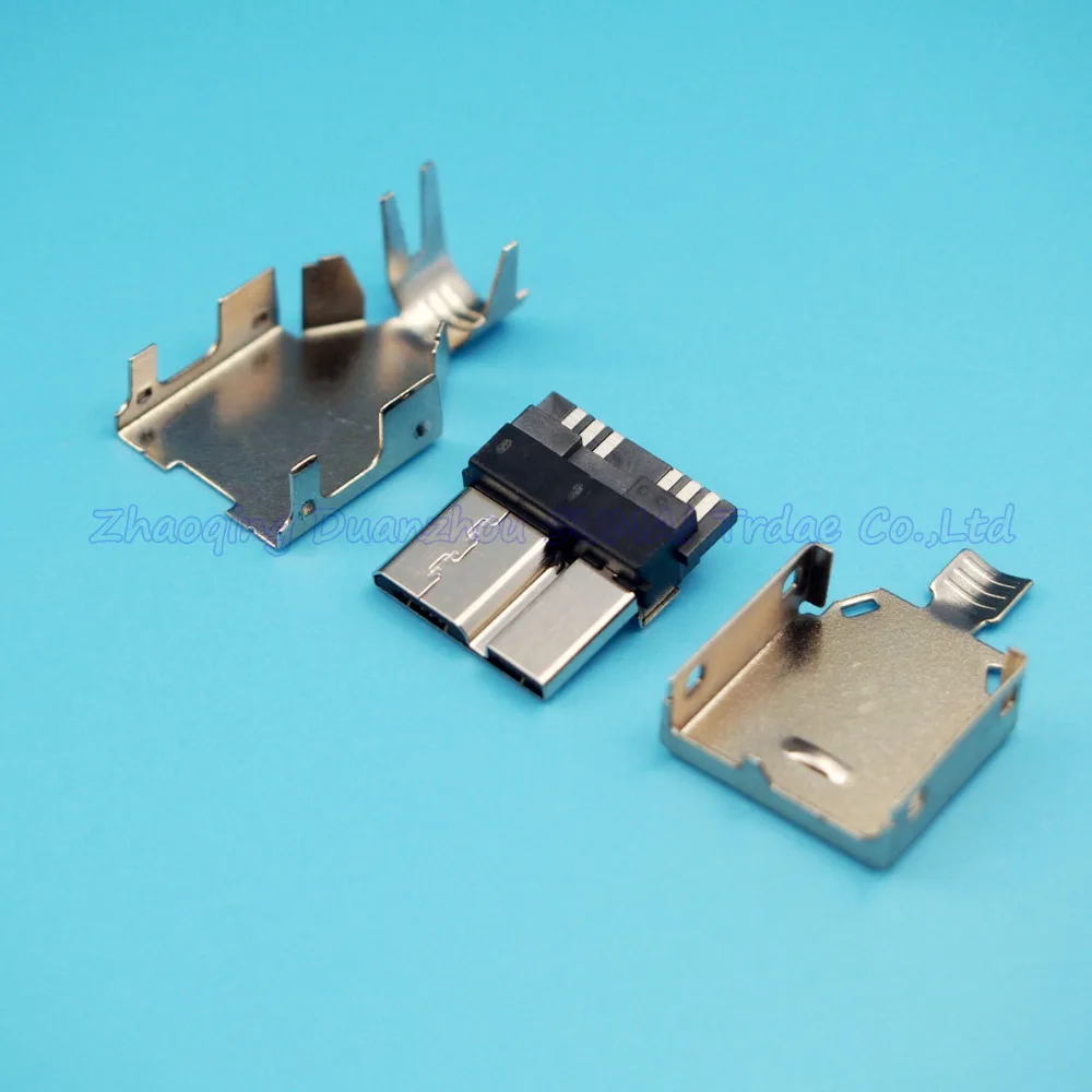 10 компл./лот 3 в 1 Micro 0 USB BM B Тип штекер DIY сварочный провод micro usb штекер|Кабели для