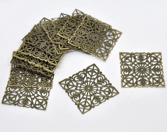 DoreenBeads 50 соединители 40 мм (B14202) yiwu|wraps connector|filigree wrap connectorfiligree wraps |