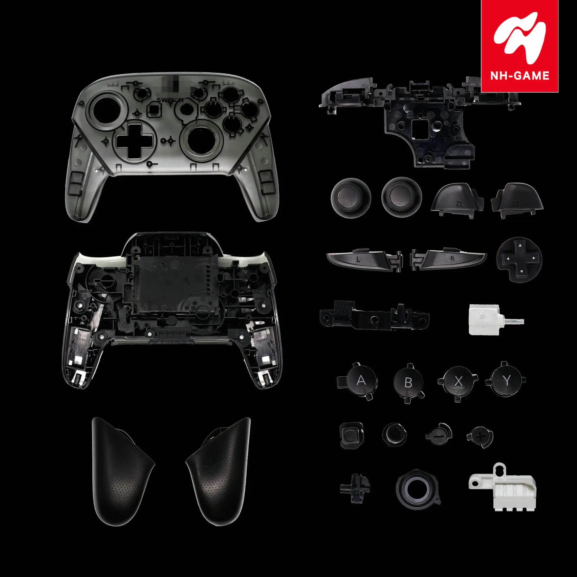 Чехол-накладка для контроллера NAND Switch Pro защитный чехол крышки с L R ZL ZR кнопки ABXY Kit
