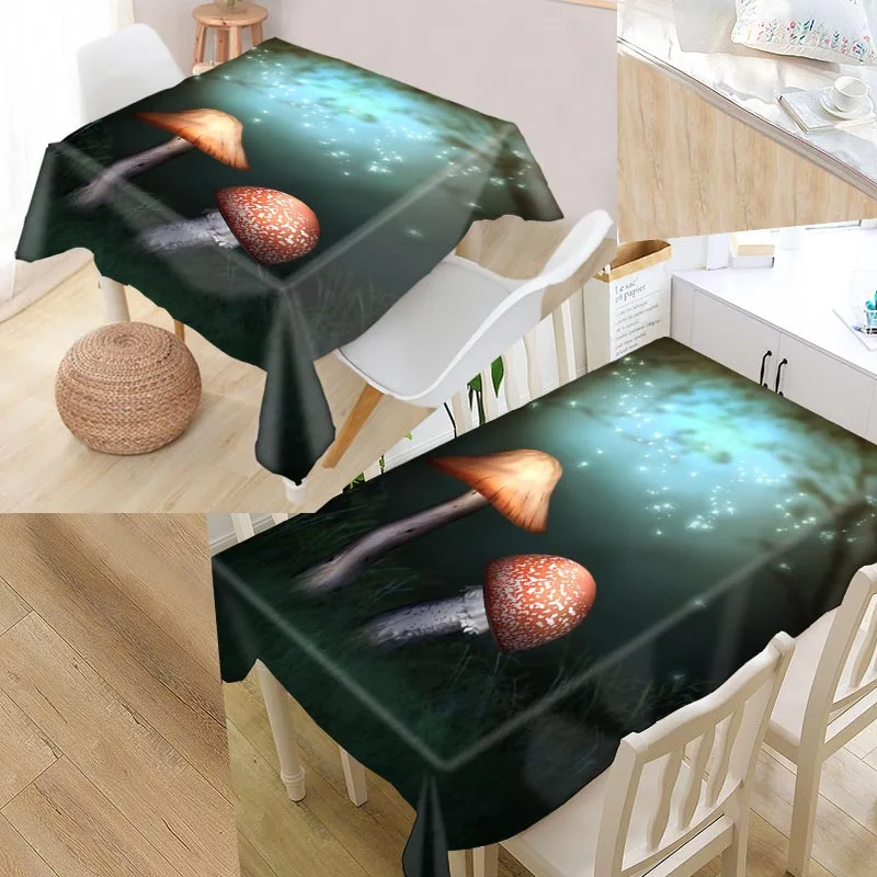 Сказочный фон на заказ скатерть Оксфорд с принтом прямоугольная