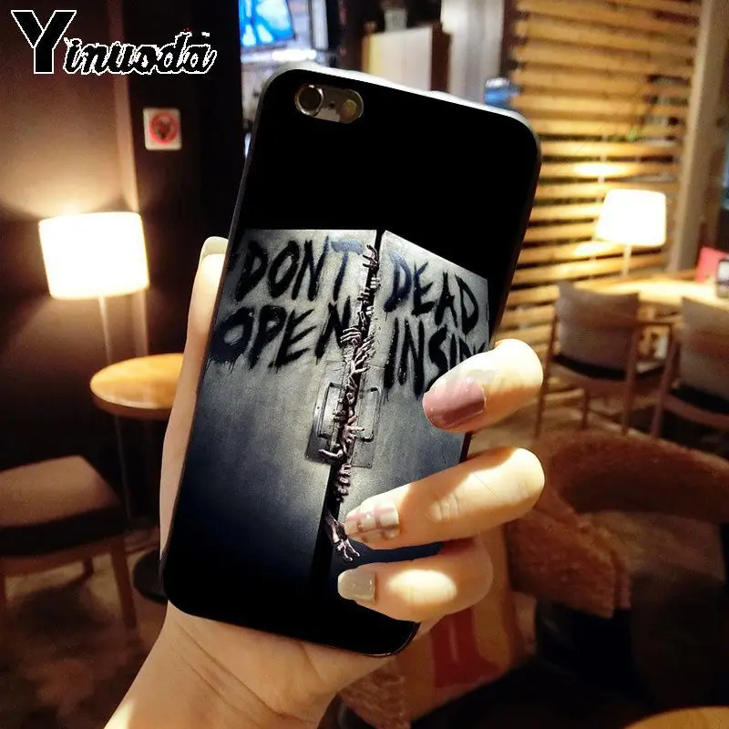 Новинка Yinuoda the walking dead hero чехол для телефона Fundas iPhone 6 S plus 7 8 Plus X Xs MAX 5 5S XR