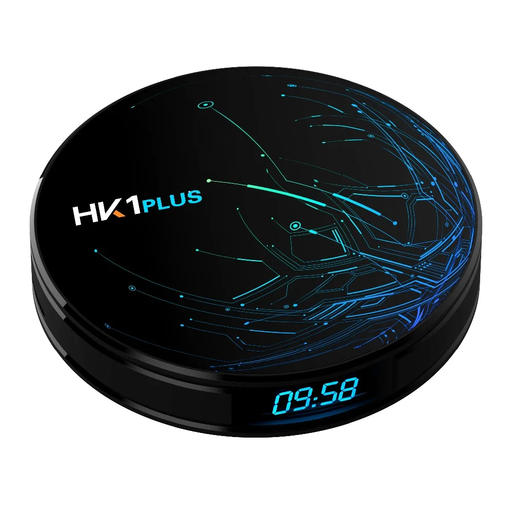 Amlogic S905X2 четырехъядерный HK1 Plus TV BOX 4G 32G/4G 64G Android 9 0 Мини ПК HDMI AV OUT USB3.0 RJ45 Bluetooth 4 мини