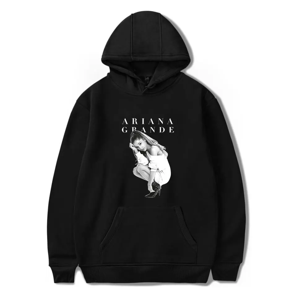 FADUN Tommee толстовки Kawaii Ariana Grande с принтом, толстовка с длинным рукавом для женщин и мужчин, одежда, горячая Распродажа, повседневная Kpop размера плюс