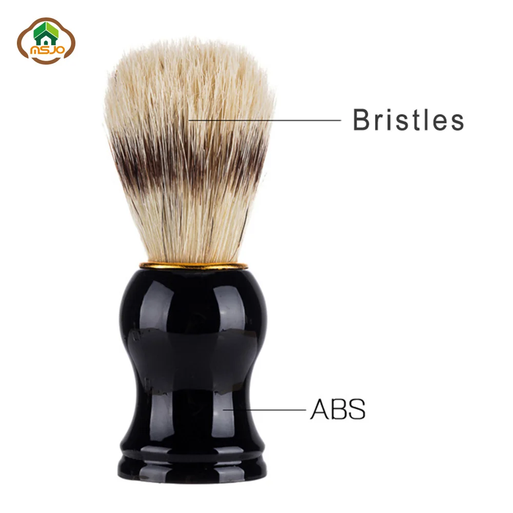 MSJO Мужская бритвенная кисть для профессионального макияжа Кисти джентльмена