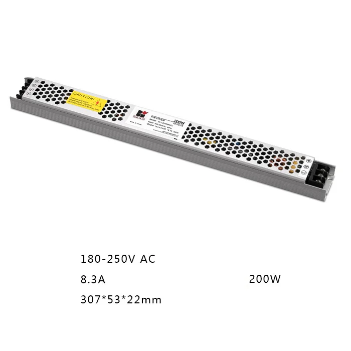 Ультратонкий Светодиодный источник питания светодиодный драйвер постоянного