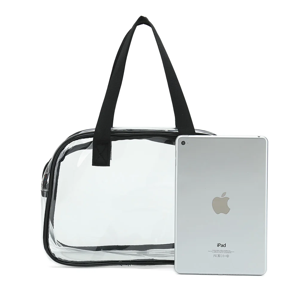 Прозрачная ПВХ Косметическая вместительная сумка для косметики косметичка