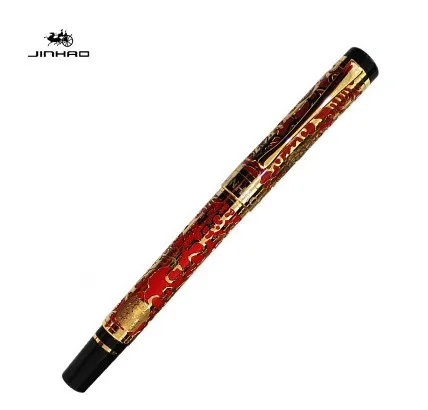 Перьевая ручка Jinhao с уникальным дизайном и тонким наконечником 0 5 мм 1 шт. |
