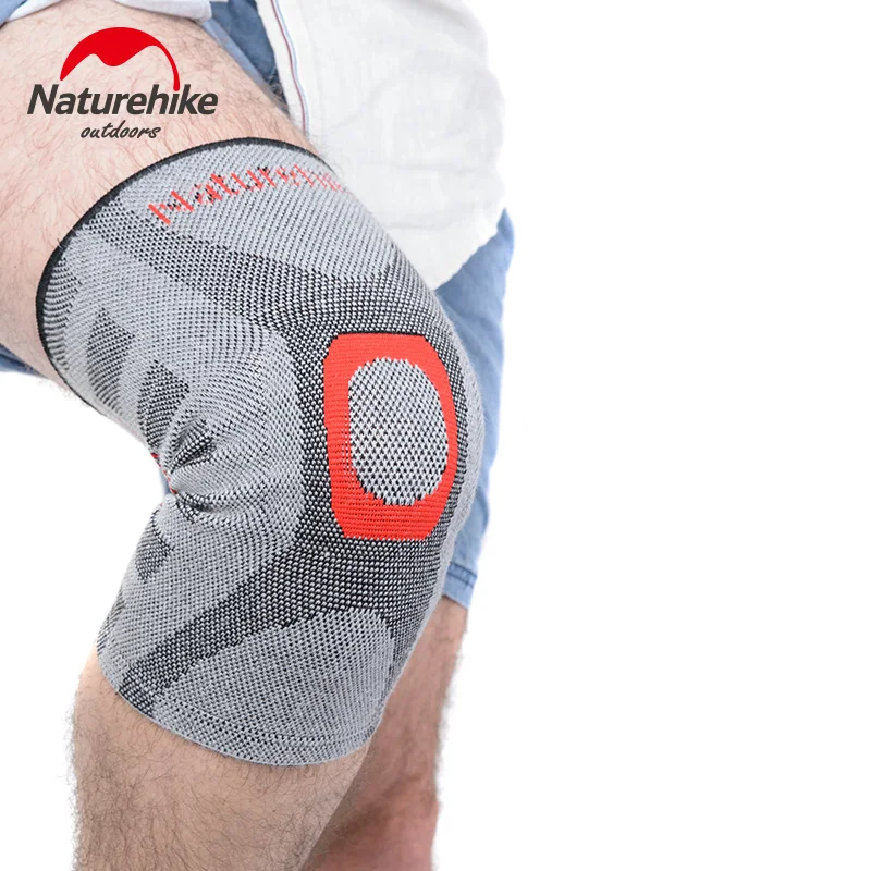 Naturehike спортивные защитные тренировочные эластичные наколенники для поддержки