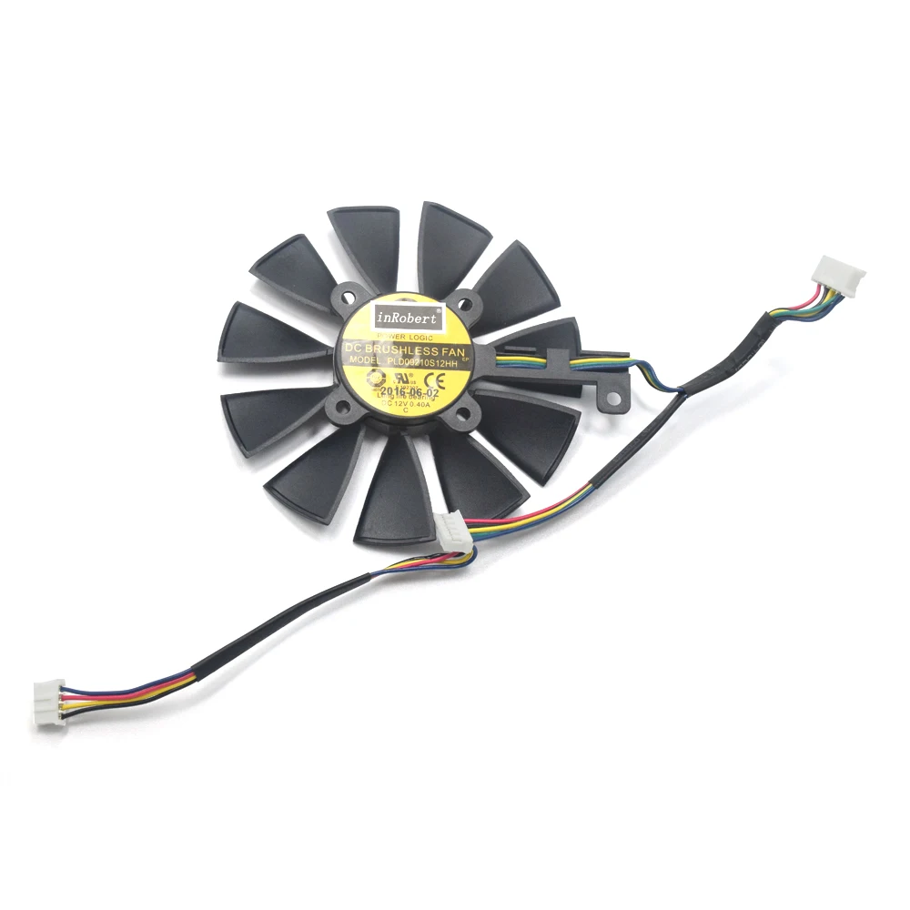 Вентилятор охлаждения 87 мм PLD09210S12M PLD09210S12HH для ASUS Strix GTX 1060 OC 1070 1080 GTX 1080Ti RX 480 вентилятор видеокарты