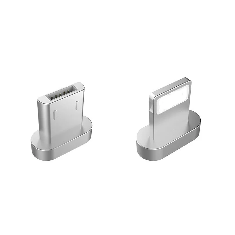 Magnectic разъем Micro USB C Магнитный сменный металлический адаптер зарядка Быстрая