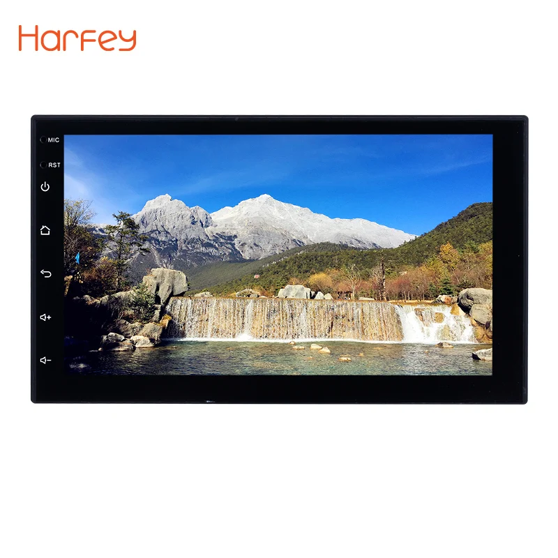 Harfey Универсальный 2din 7 &quotголовное устройство Android 6 0 GPS радио для Honda Civic CRV TOYOTA RAV4