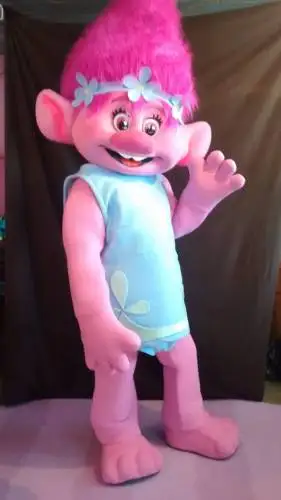 Новинка 2017 костюм-талисман на Хэллоуин Тролли семейство пасхальные качественные