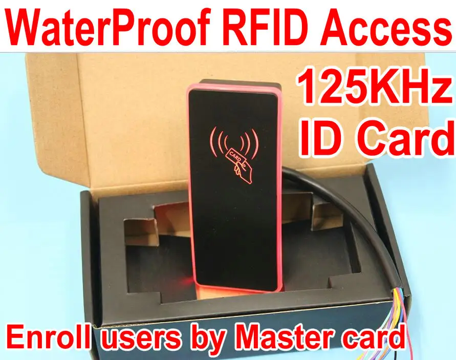 Уличное использование водонепроницаемый IP65 RFID контроллер доступа терминальная