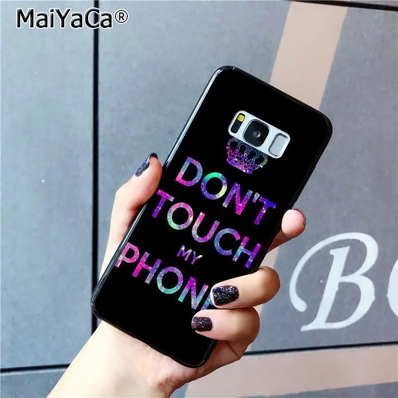 MaiYaCa чехол для телефона Samsung Galaxy S20 S9 plus S7 edge S6 S10 S8 | Мобильные телефоны и аксессуары
