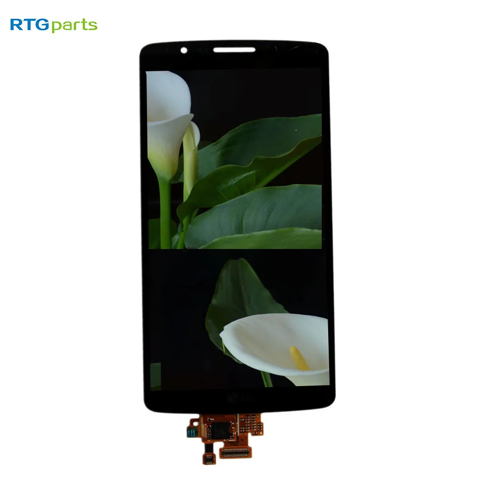 RTGparts LCD кодирующий преобразователь сенсорного экрана в сборе для LG G3 D852 VS985|Экраны