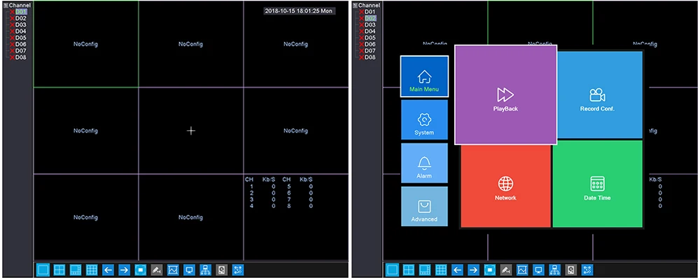 CCTV 8CH NVR H.265 Сетевой Видео Регистраторы 8-канальный сетевой видеорегистратор 4.0MP 4CH 5.0MP NVR, HDMI, Выход, Поддержка Onvif/облако, приложение мобильного мониторинга