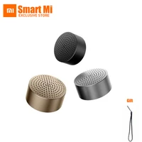 original round xiaomi speaker mi bluetooth 4 0 wireless mini portable speaker stereo handsfree music square box mi speaker