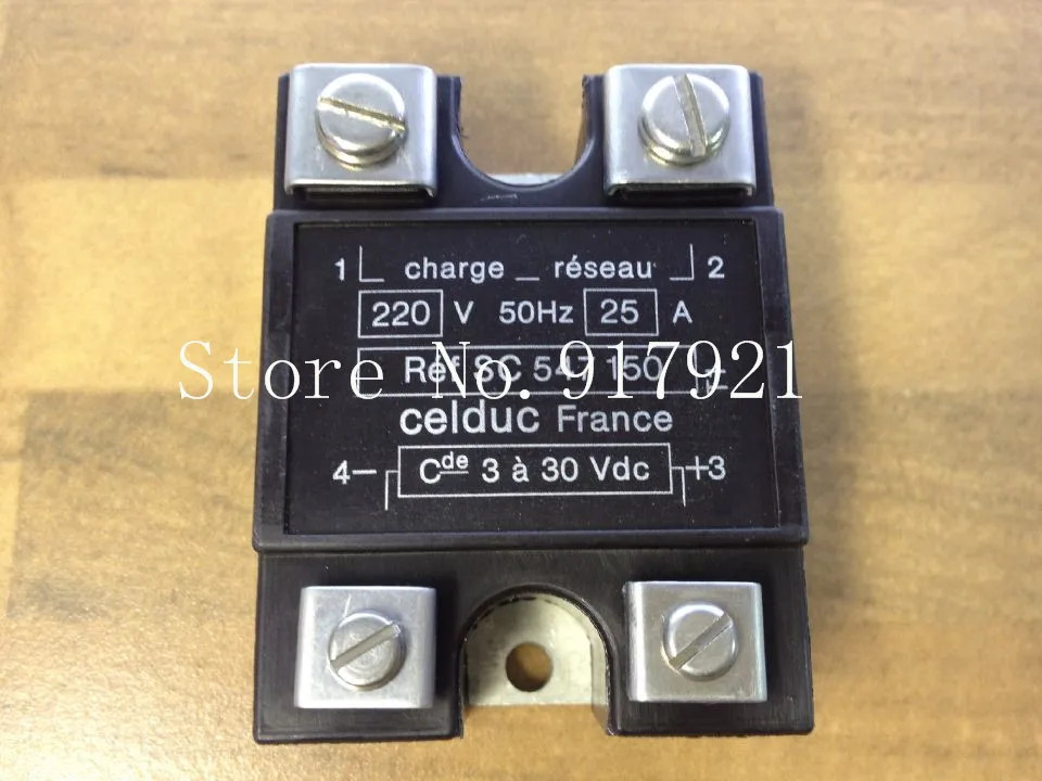 

[ZOB] The original French Celduc Syed SC547 150 25A 220V 3-30V imported solid state relay --2pcs/lot