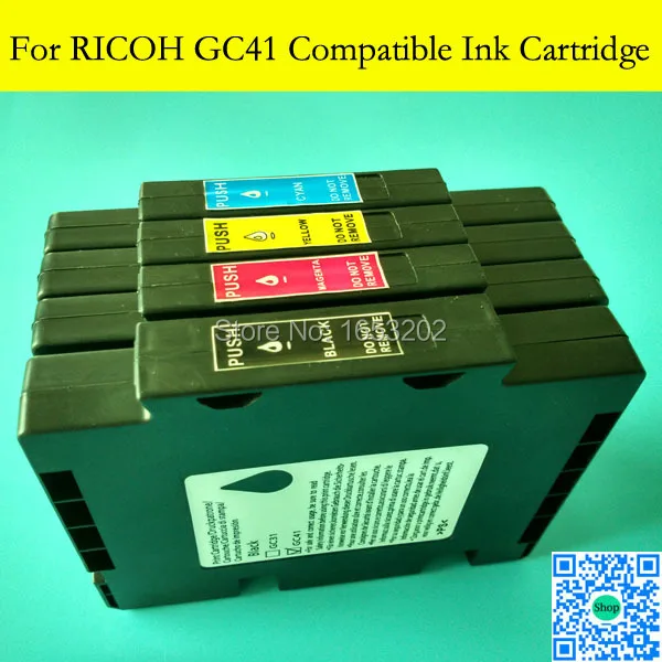 1 комплект GC41 GC 41 с полным картриджи для сублимационных чернил Ricoh SG400 SG800 SG400NA/EU