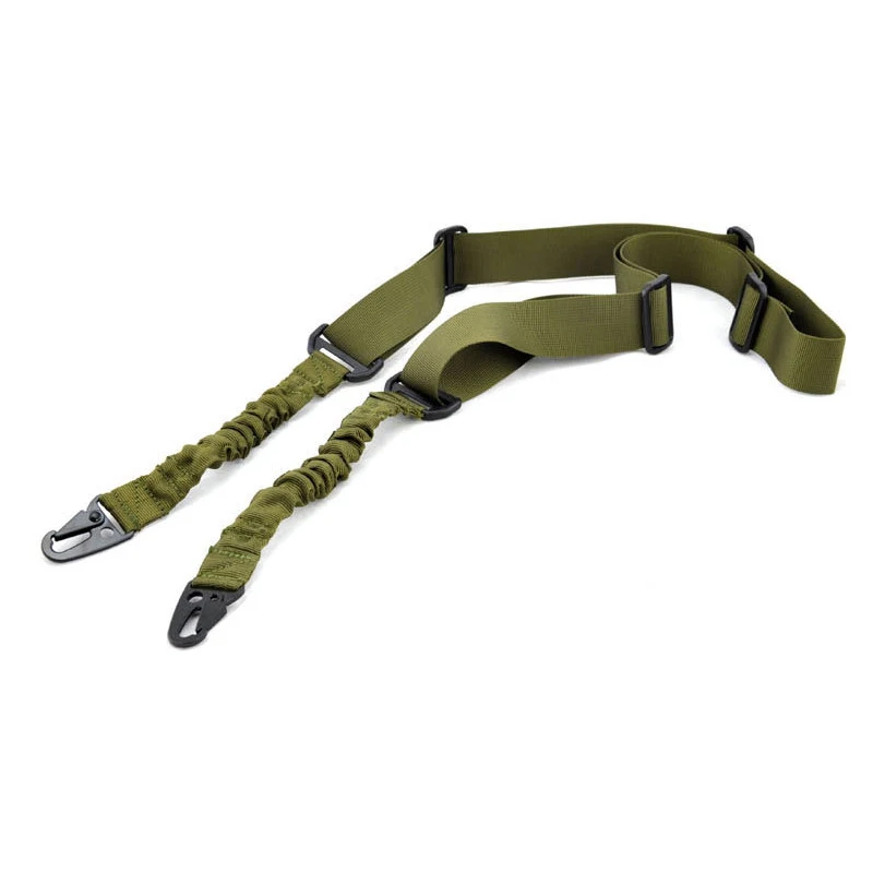 Тактический 2 точечный ремень для винтовки Регулируемый тактический банджи