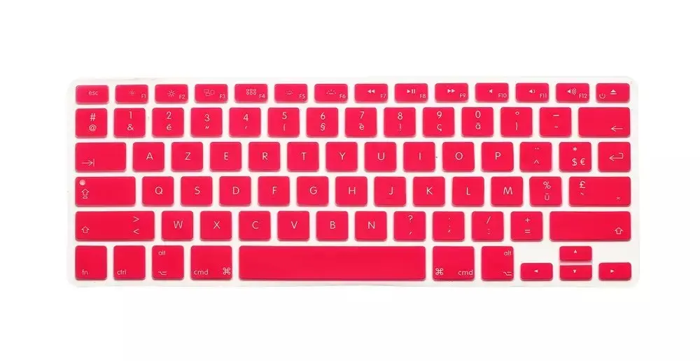 Французская Силиконовая накладка на клавиатуру США для Apple macbook Air Pro Retina 13 15 17 до