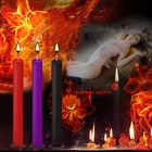 Воск для массажа тела, интимная игрушка для взрослых, релаксация игр, низкая температура, Свеча для флирта, День Святого Валентина, 3 шт.