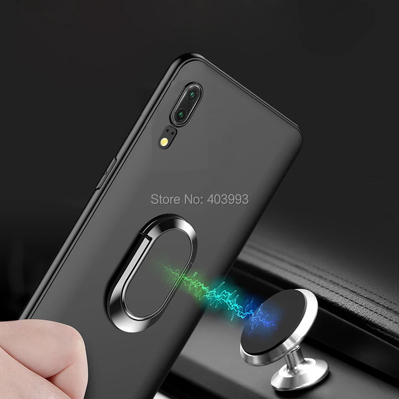 Магнитный чехол держатель для автомобиля ZTE Axon 10 Pro A2020PRO ультратонкие мягкие