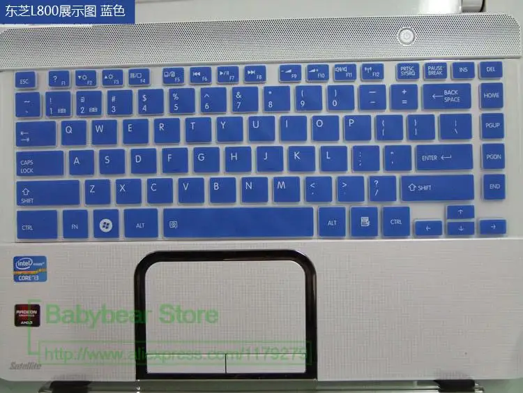 14 дюйм чехол для клавиатуры протектор toshiba Satellite L830 P800 M805 L800 S40D A M800 M840 L40 C40 l40 s40d C800