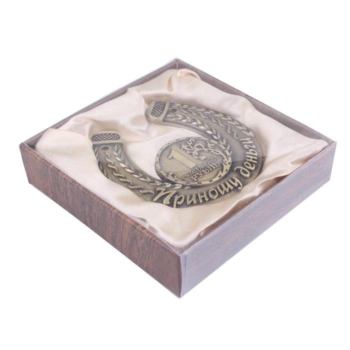 Новое поступление 2017 года подарок. Копия рублевой монеты медные подковы