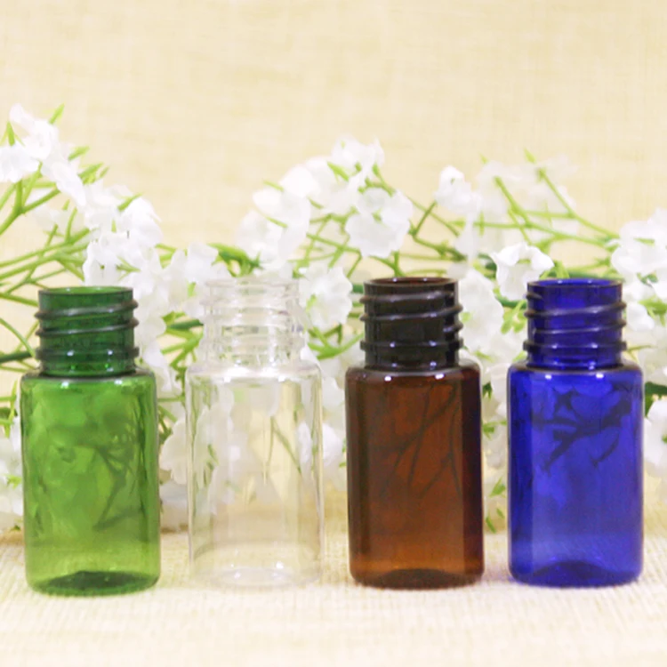 10 шт. разноцветные пластиковые бутылки с винтовой крышкой