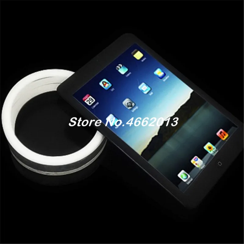 10pcs Ipad Tablet Stand Acrylic Crystal Base Round Display Bracket Digital Merchandise Retailing Table Rack | Компьютеры и офис