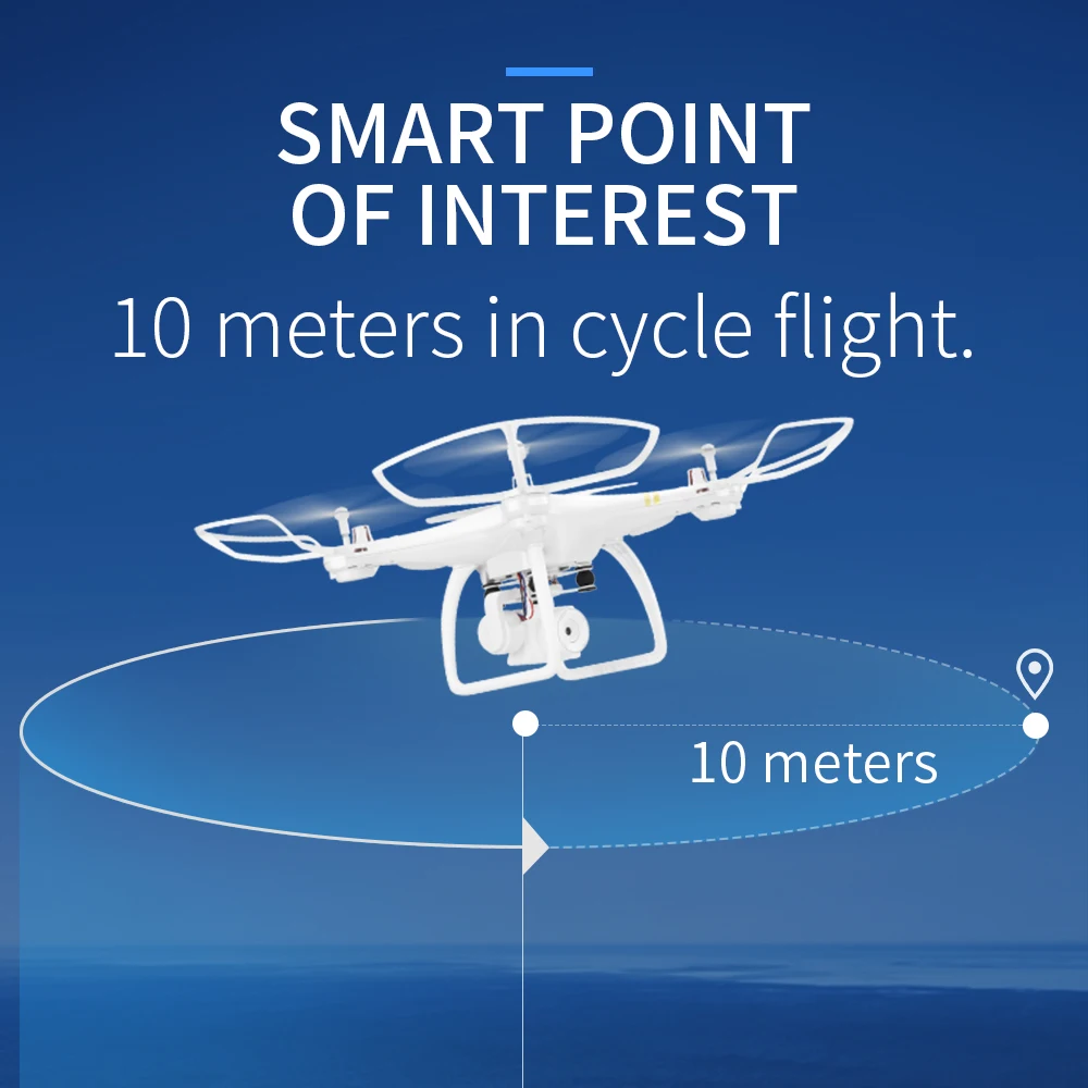5G Wifi gps RC Дроны с камерой 1080P gps позиционирование высота удерживайте следуя за мной Квадрокоптер Дрон Профессиональный долгое время полета
