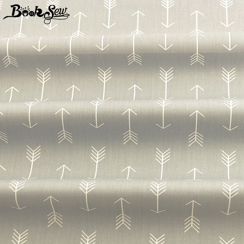 Booksew хлопковая ткань Tissu Telas Por Metro с принтом стрелы дизайн детская ткань DIY простыня швейная Лоскутная диванная подушка платье