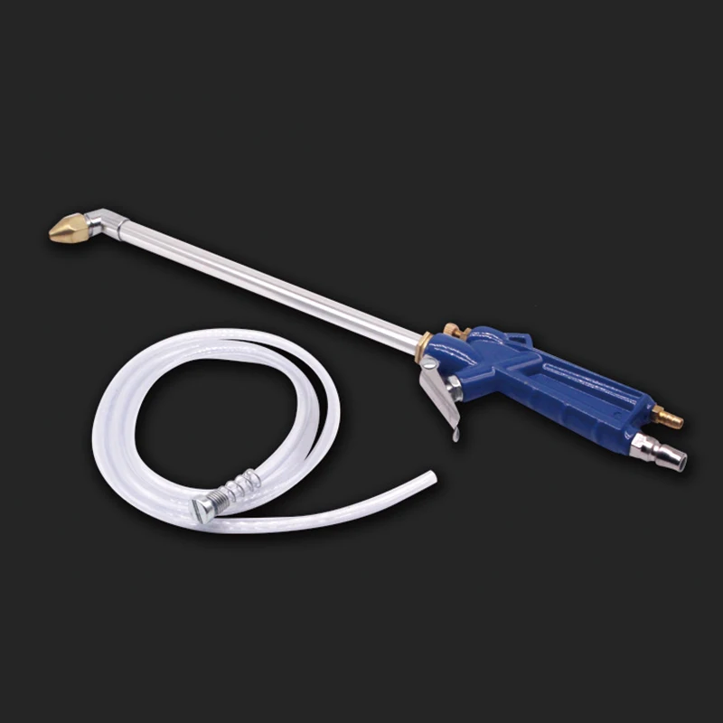 Пневматический пистолет для чистки двигателя очистки с чайником пылеуловитель
