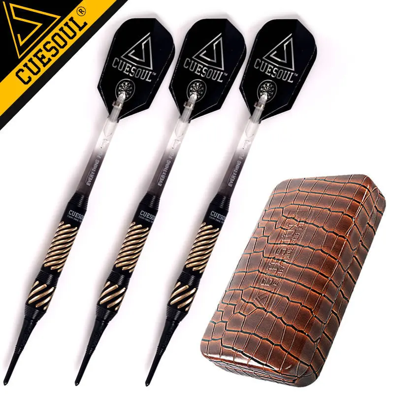

Новый Cuesoul профессиональный электронный мягкий наконечник Darts18g электронный дартс с хороший случай