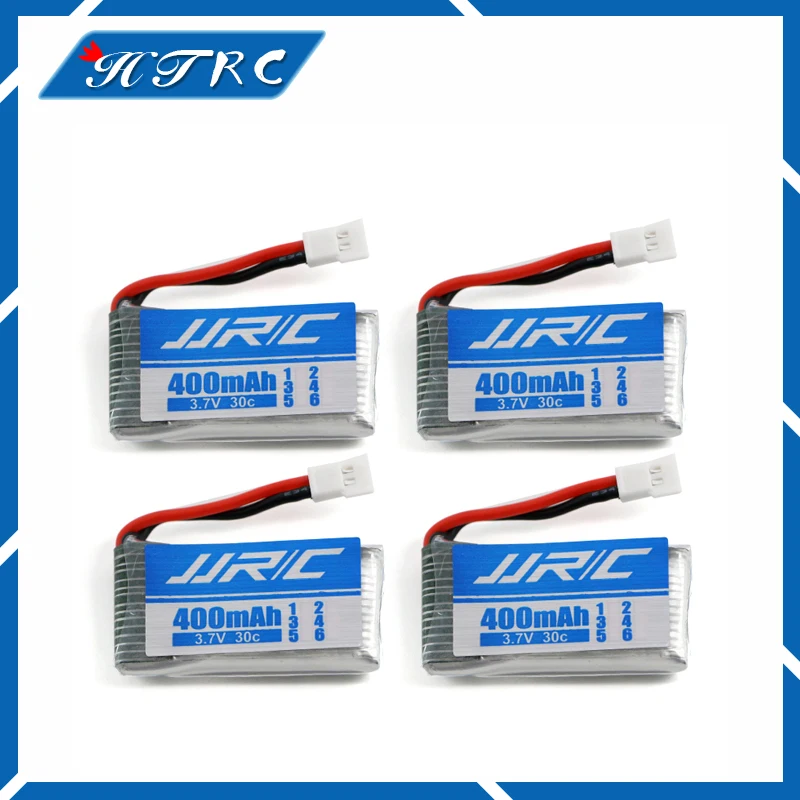 4 шт. 3 7 в 400 мАч Lipo батарея Дрон jjrc H31 RC Квадрокоптер запасные части мини игрушка