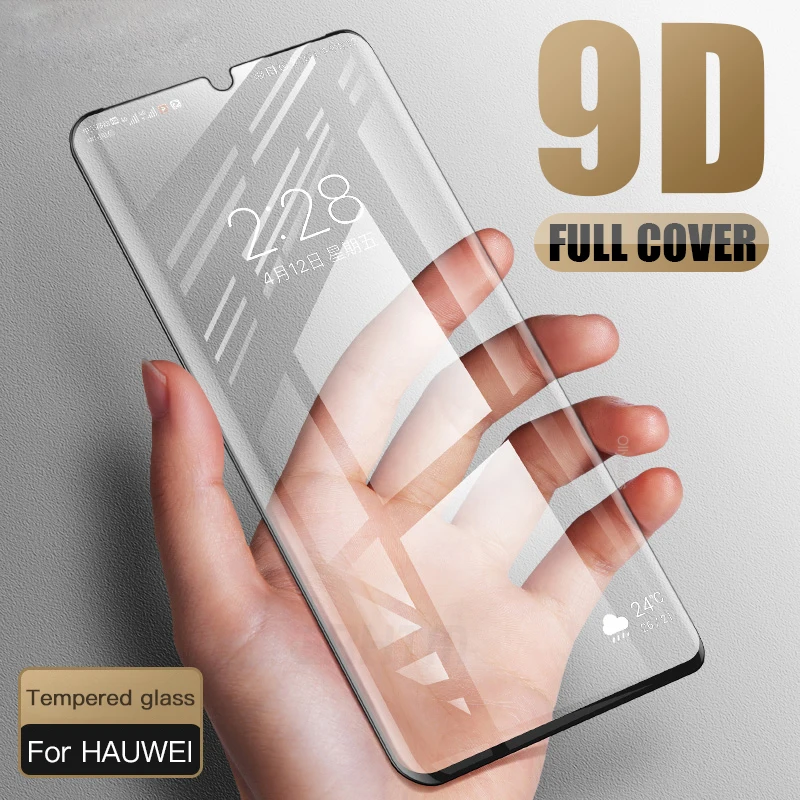 2 шт., закаленное стекло для huawei P30 Pro, стекло для объектива камеры, Защита экрана для huawei P20 Pro mate 20 Lite P10 X, полностью изогнутое стекло