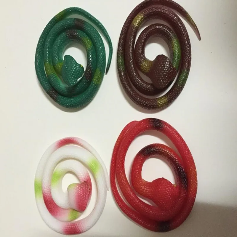 Моделирование змеи животных модель игрушки смешные страшные Змеи Дети Шутки