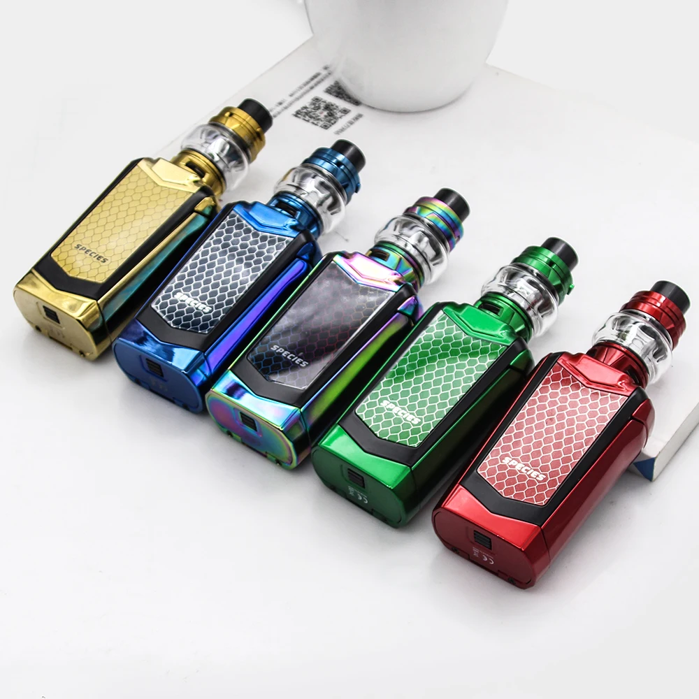 SMOK SPECIES Kit 230w вид мод 5 мл TFV8 Baby V2 бак A1 A2 катушка электронная сигарета комплект VS E