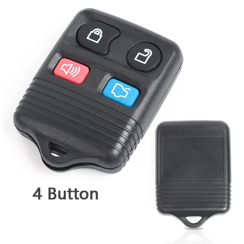 KEYECU 1x / 2x для Lincoln Mercury Ford aurus Mustang Focus Escape автомобильный чехол ключей Fob 3/4 Кнопка