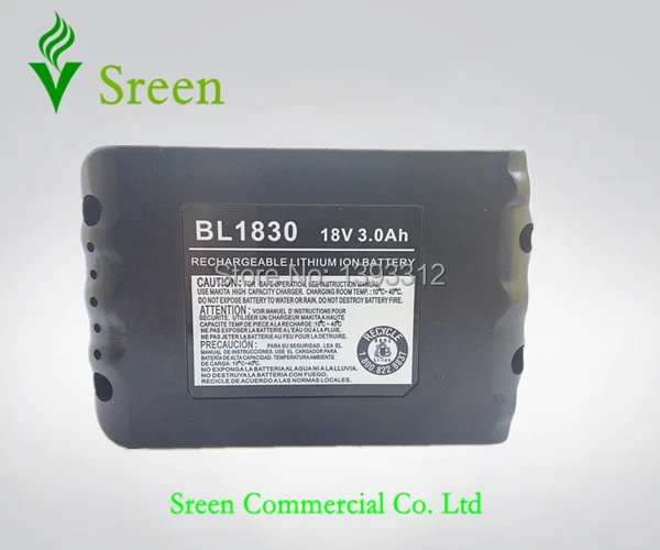 Новый литий-ионный 3000 мАч Замена Перезаряжаемые Мощность инструмент Батарея для