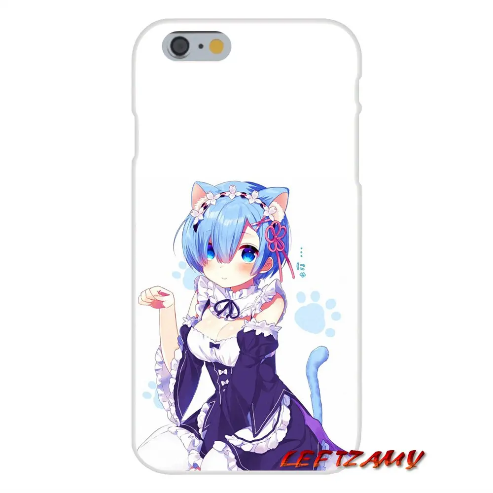 Аниме ReZERO в другом мире для Sony Xperia Z Z1 Z2 Z3 Z4 Z5 compact M2 M4 M5 E3 T3 XA Aqua аксессуары чехлы